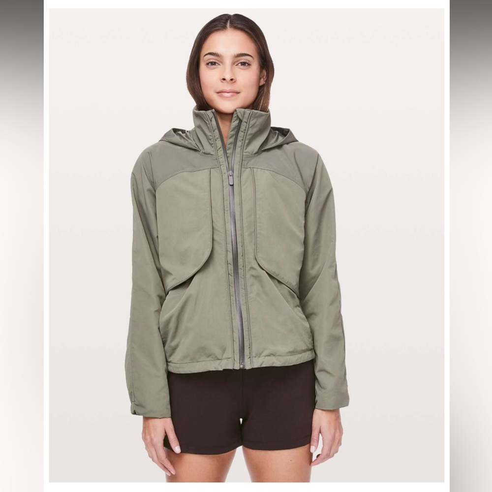 Lululemon Always Effortless Jacket in Grey Sage
